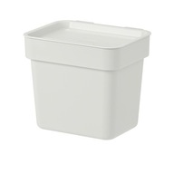 IKEA HALLBAR Kôš, svetlosivý, 3 l, veko IKEA HALLBAR Kôš, svetlosivý, 3 l, veko