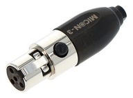 RODE MiCON 3 SHURE PINMIC LAVALIER ADAPTÉR RODE MiCON 3 SHURE PINMIC LAVALIER ADAPTÉR