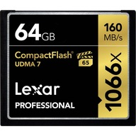 Lexar CF 64GB 160MB/s 1066x Professional UDMA7