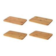 Ikea BRONSSOPP podnos, drevený, 4 ks. Ikea BRONSSOPP podnos, drevený, 4 ks.