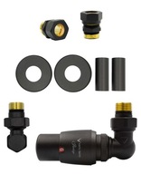 Ventily Thermo Trios Master, čierne, bočné +Cu+PR rozety Ventily Thermo Trios Master, čierne, bočné +Cu+PR rozety