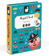 Magnetické puzzle Janod Funny faces 82 dielikov. Magnetické puzzle Janod Funny faces 82 dielikov.