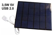 USB solárna nabíjačka batérie solárneho panelu