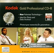 Kodak CD-R GOLD Professional 10 ks Kodak CD-R GOLD Professional 10 ks