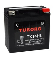 Zosilnená batéria Tuborg TX14HL 14Ah 240A Zosilnená batéria Tuborg TX14HL 14Ah 240A