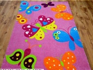 Detský farebný koberec Elephants Rozmer 200x300