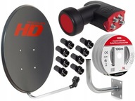 SATELITNÁ STANICE 80 SAT QUAD HD 4K SET SATELITNÁ STANICE 80 SAT QUAD HD 4K SET