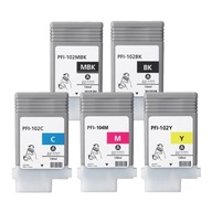 5X PFI-102 ATRAMENT pre CANON iPF655 iPF700 iPF710 5X PFI-102 ATRAMENT pre CANON iPF655 iPF700 iPF710