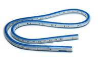 Flexibilný zvinovací meter na meranie kriviek 60 cm