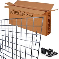 MRIEŽKA 120x45 PREDAJNÁ MRIEŽKA CHROM MRIEŽKA 120x45 PREDAJNÁ MRIEŽKA CHROM
