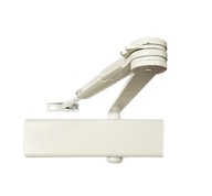 ASSA ABLOY DC140 Dverový zatvárač so zámkom, biely ASSA ABLOY DC140 Dverový zatvárač so zámkom, biely