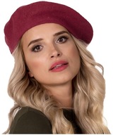 Dámsky francúzsky BERET s anténou COLORS vlna