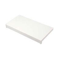 PVC komorový parapet, biely, 150mm