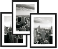 Obrazy New York 3 ks 24x33 plagátov, IKEA rám