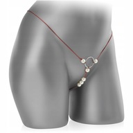 Skrátka červené tangá so spodnou bielizňou Pearls Pearls Skrátka červené tangá so spodnou bielizňou Pearls Pearls