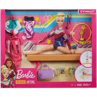 Bábika Barbie Gymnast GJM72 Acrobat Set