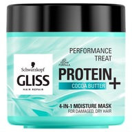 Kondicionér / hydratačná maska / Schwarzkopf Gliss Protein + Cocoa Butter / 400 ml Kondicionér / hydratačná maska / Schwarzkopf Gliss Protein + Cocoa Butter / 400 ml