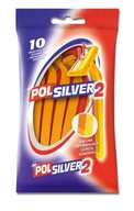 Jednorazové žiletky Polsilver 10 ks