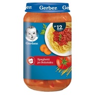 Gerber Spaghetti Bolognese večera pre deti po 12 mesiacoch 250 g