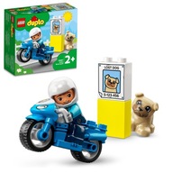 Prvý policajný motocykel LEGO Duplo Bricks darček pre 2-ročné deti 2+