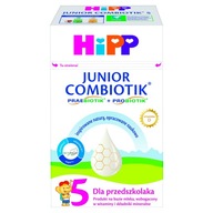 HiPP JUNIOR COMBIOTIK 5 VÝROBOK NA MLIEČNEJ BÁZE PRE PREDŠKOLÁKOV 550G HiPP JUNIOR COMBIOTIK 5 VÝROBOK NA MLIEČNEJ BÁZE PRE PREDŠKOLÁKOV 550G