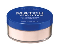 Rimmel Match Perfection Transparentný sypký púder 10g Rimmel Match Perfection Transparentný sypký púder 10g