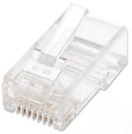 Intellinet RJ45 zástrčka 8P/8C UTP Cat.5e/drôt 100ks Intellinet RJ45 zástrčka 8P/8C UTP Cat.5e/drôt 100ks