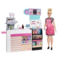 Kaviareň bábiky Barbie Kawiarenka GMW03