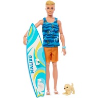 Mattel Ken Surfer+ pes HPT50