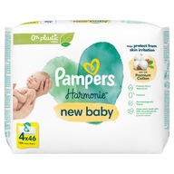 Vlhčené obrúsky Pampers Harmonie 4 x 46 ks. Vlhčené obrúsky Pampers Harmonie 4 x 46 ks.