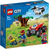 LEGO 60300 City - štvorkolka na záchranu divokých zvierat LEGO 60300 City - štvorkolka na záchranu divokých zvierat