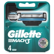 Gillette Mach3 náboje do žiletiek Gillette 4 ks.