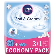 Vlhčené obrúsky NIVEA BABY 4 x 63 ks P1 Vlhčené obrúsky NIVEA BABY 4 x 63 ks P1