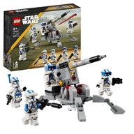 Lego Star Wars 501. Legion Clone Troopers Battle Set 75345 a elektronická kniha Lego Star Wars 501. Legion Clone Troopers Battle Set 75345 a elektronická kniha
