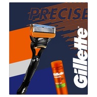 Gillette darčeková sada Fusion holiaci strojček gél na holenie 200 ml
