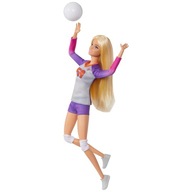 Bábika Barbie HKT72 vyrobená na pohyb volejbalového hráča Bábika Barbie HKT72 vyrobená na pohyb volejbalového hráča