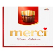 Merci chocolates klasická bonboniéra 250g Merci chocolates klasická bonboniéra 250g