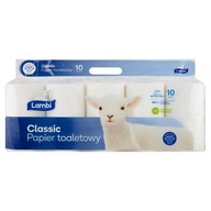 Lambi toaletný papier neparfumovaný 10 ks. Lambi toaletný papier neparfumovaný 10 ks.