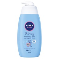NIVEA Baby ochranný šampón a bublinkový kúpeľ NIVEA Baby ochranný šampón a bublinkový kúpeľ