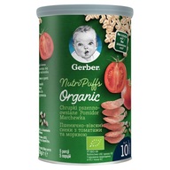 Gerber Bio pšenično-ovsené chrumky paradajková mrkva pre dojčatá 35 g