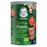 Gerber Bio pšenično-ovsené chrumky paradajková mrkva pre dojčatá 35 g Gerber Bio pšenično-ovsené chrumky paradajková mrkva pre dojčatá 35 g