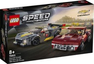 LEGO Speed ​​​​Champions 76903 Chevrolet Corvette C8-R & 1968 C3 NOVINKA