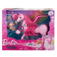 BARBIE Magical Pink Pegasus so svetlom a zvukom Štipka mágie HLC40