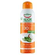 Equilibra Aloes SPF30 - mlieko na opaľovanie v spreji