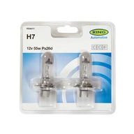 Žiarovka H7 Ring 12V 55W PX26D blister 2ks Žiarovka H7 Ring 12V 55W PX26D blister 2ks