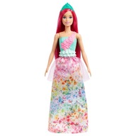 Barbie Dreamtopia Princess ružové vlasy HGR15