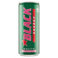 ENERGETICKÝ NÁPOJ ČIERNY 12X 250ml MOJITO RASBERRY ENERGETICKÝ NÁPOJ ČIERNY 12X 250ml MOJITO RASBERRY