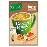 Knorr polievka Horúca kyslá ražná polievka s krutónmi 17 g x38