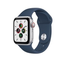 Apple Watch SE GPS + Cellular, 44 mm strieborný hliník