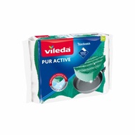VILEDA Pur Active čistič na teflónové hrnce, 2 ks